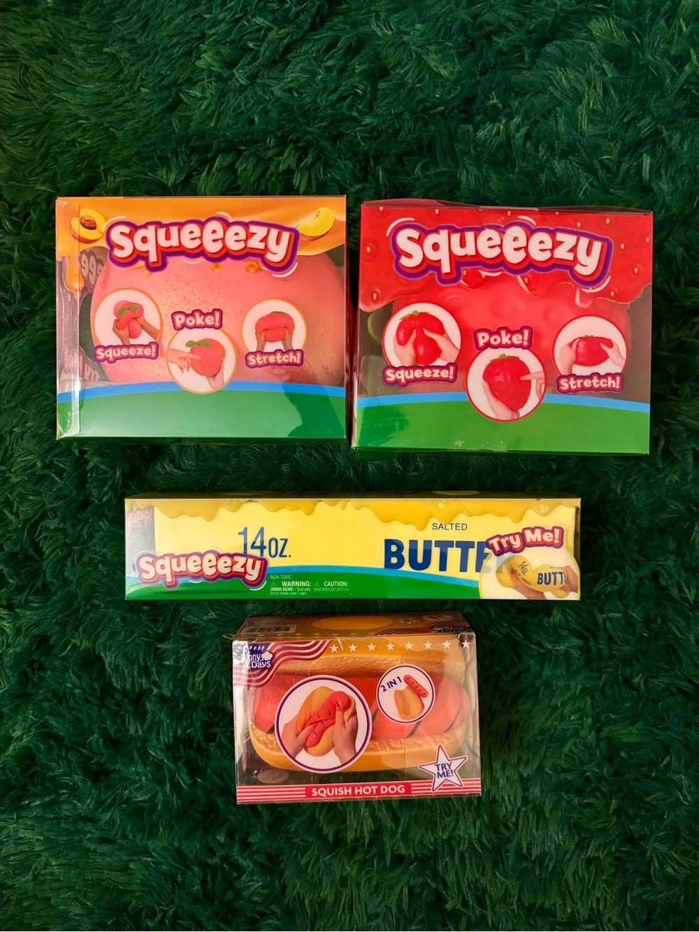 Sunny Days Squeezys Bundle | Tiktok Viral Squishy